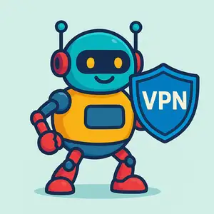 ربات با سپر VPN